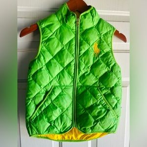 Girls polo Ralph Lauren puffer vest